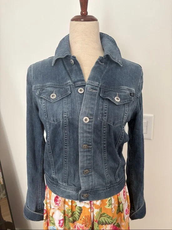 AG Adriano Goldschmied Denim Jean Jacket - Picture 8 of 12